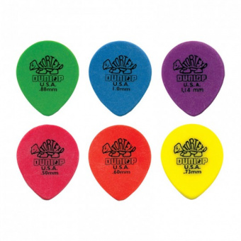 4131 Tortex Tear Drop Коробка медиаторов, капля, 6 толщин, 216шт, Dunlop от магазина Соло в Иркутске
