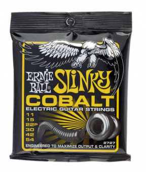 P02727 Cobalt Beefy Slinky Комплект струн для электрогитары, кобальт, 11-54, Ernie Ball от магазина Соло в Иркутске
