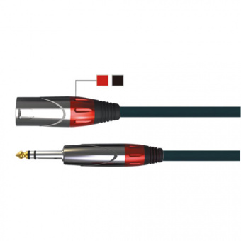 BXJ024-A Кабель микрофонный, XLR male/6,35мм male, 6м, Soundking от магазина Соло в Иркутске