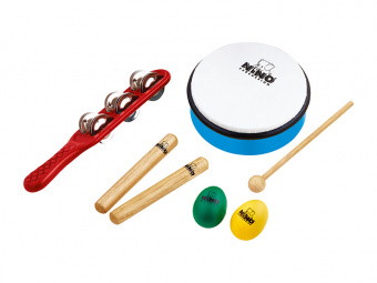 NINOSET3 Набор перкуссии, 7 предметов, Nino Percussion от магазина Соло в Иркутске