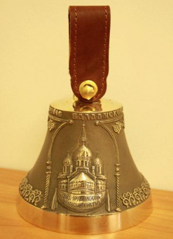 KM950-014 Колокол Валаамские старцы + монастырь, Воронежская Литейная Мастерская от магазина Соло в Иркутске