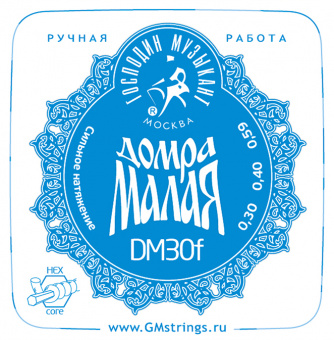 DM30F Profi Комплект струн для Домры Малой (Сталь+ФБ) Господин Музыкант от магазина Соло в Иркутске