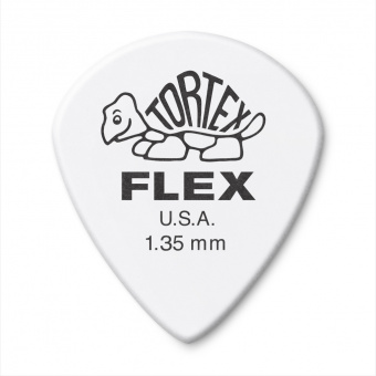 468R1.35 Tortex Flex Jazz III Медиаторы, 72шт, толщина 1.35мм, Dunlop от магазина Соло в Иркутске