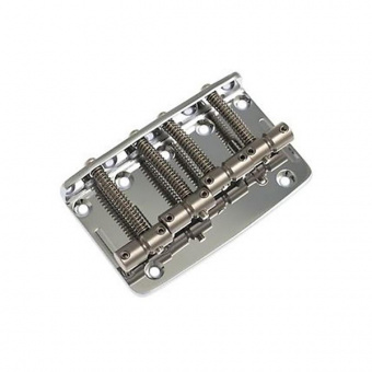 Ti203B-4-C Бридж (струнодержатель) для бас-гитары, хром, Gotoh от магазина Соло в Иркутске