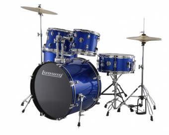 LC17519 Accent Drive Барабанная установка, синяя, Ludwig от магазина Соло в Иркутске