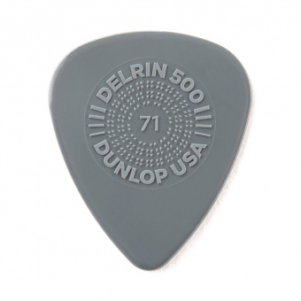 450P.71 Prime Grip Delrin 500 Медиаторы 12шт, толщина 0,71мм, Dunlop от магазина Соло в Иркутске