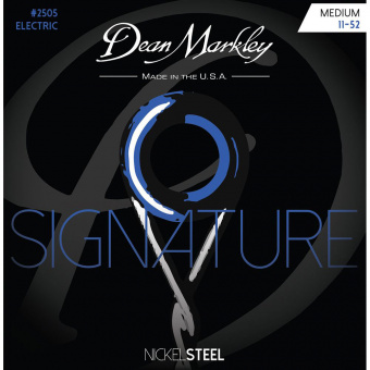 DM2505 Signature Medium Комплект струн для электрогитары, никелированные, 11-52, Dean Markley от магазина Соло в Иркутске