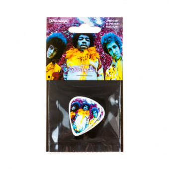 JHR01M Jimi Hendrix Are You Experienced? Медиаторы 24шт, Dunlop от магазина Соло в Иркутске