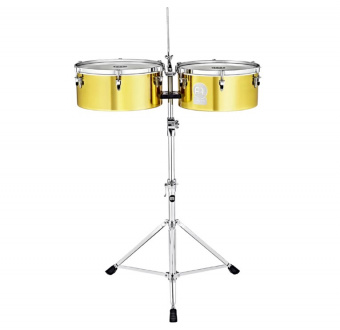 DG1415 Artist Series Diego Gale Тимбалы 14" + 15", латунь, со стойкой, Meinl от магазина Соло в Иркутске