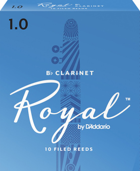 RCB1010 Rico Royal Трости для кларнета Вb, размер 1.0, 10шт, Rico от магазина Соло в Иркутске