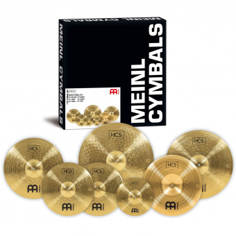 HCS-SCS HCS Super Cymbal Set Комплект тарелок 10", 14", 16", 16", 18", 20", Meinl от магазина Соло в Иркутске