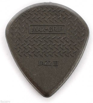 471R3C Max-Grip Carbon Jazz III Медиаторы 24шт, толщина 1,38мм, Dunlop от магазина Соло в Иркутске