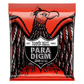 P02015 Paradigm Slinky Комплект струн для электрогитары, сталь, 10-52, Ernie Ball от магазина Соло в Иркутске