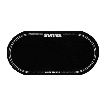 EQPB2 EQ Наклейка на рабочий пластик бас-барабана, черная, двойная педаль, Evans от магазина Соло в Иркутске