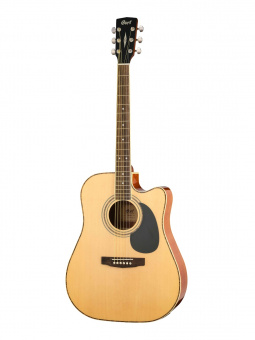 AD880CE-NAT Standard Series Электро-акустическая гитара, с вырезом, цвет натуральный, Cort от магазина Соло в Иркутске