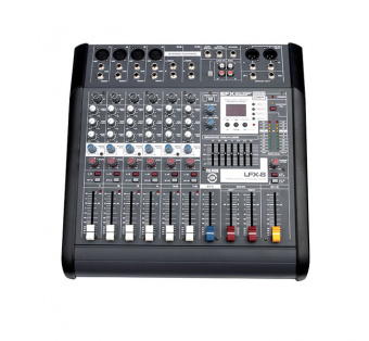 LFX-8MT Микшерный пульт 8 каналов, 400Вт, USB, Leem от магазина Соло в Иркутске
