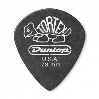 482P.73 Tortex Pitch Black Jazz III Медиаторы 12шт, толщина 0,73мм, Dunlop от магазина Соло в Иркутске