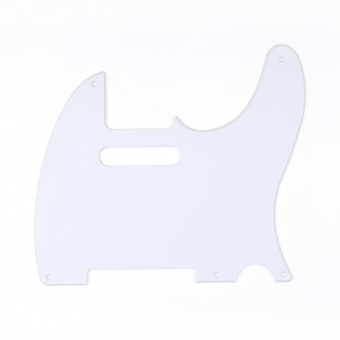 MX1410GW Защитная накладка гитары Fender Telecaster, 1 слой, белая, Musiclily от магазина Соло в Иркутске