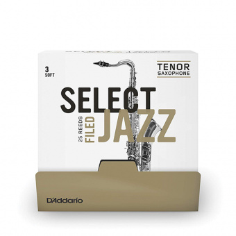 RSF01TSX3S-B25 Select Jazz Filed Трости для саксофона тенор, размер 3, мягкие (Soft), 25шт, Rico от магазина Соло в Иркутске