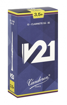 CR8035+ V21 Трости для кларнета Bb, №3.5+, 10шт, Vandoren от магазина Соло в Иркутске