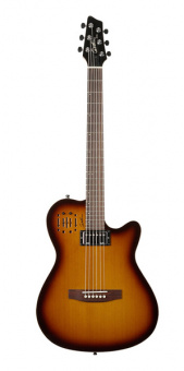 030286 A6 Ultra Cognac Burst HG Электрогитара, с чехлом, Godin от магазина Соло в Иркутске