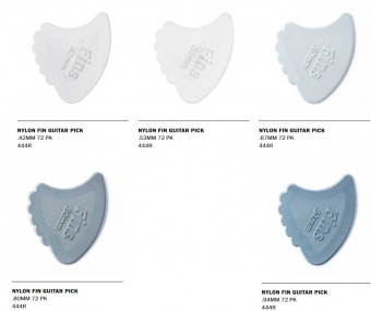 4440 Nylon Fin Коробка медиаторов, 216шт, 6 толщин, Dunlop от магазина Соло в Иркутске