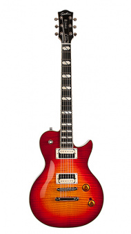 042609 Summit Classic Supreme LTD Cherry Burst Flame Электрогитара, с чехлом, Godin от магазина Соло в Иркутске