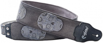 8401050080707 Leathercraft Sugar Black Ремень для гитары, RightOn Straps от магазина Соло в Иркутске