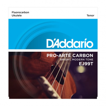 EJ99T Pro-Arte Carbon Комплект струн для укулеле тенор, D'Addario от магазина Соло в Иркутске