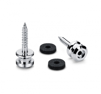 24030200 S-Lock M Крепление ремня, хром, 2 шт, Schaller от магазина Соло в Иркутске