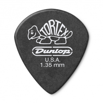 498P1.35 Tortex Jazz III XL Медиаторы 12шт, толщина 1,35мм, Dunlop от магазина Соло в Иркутске