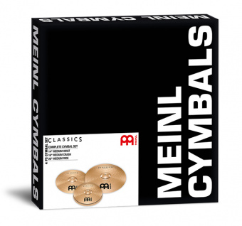 C141620 Classics Complete Cymbal Set Комплект тарелок 14, 16, 20", Meinl от магазина Соло в Иркутске