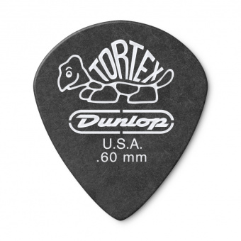 482P.60 Tortex Pitch Black Jazz III Медиаторы 12шт, толщина 0,60мм, Dunlop от магазина Соло в Иркутске