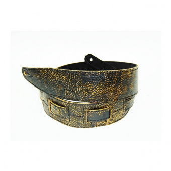 FL60009L21L Leather 21 Ремень для гитары, кожаный, гремучник, Fidel от магазина Соло в Иркутске