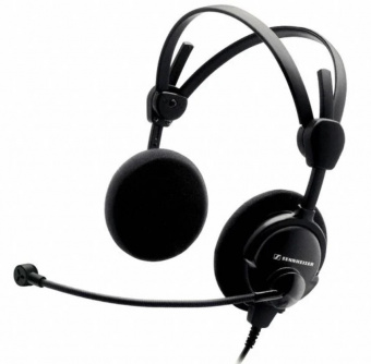 500468 HME 46-3PTT-6 Гарнитура проводная, авиационная, с PTT, с кабелем, Sennheiser от магазина Соло в Иркутске