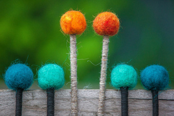 felt.stick Палочки для глюкофона, войлок, Kosmosky от магазина Соло в Иркутске