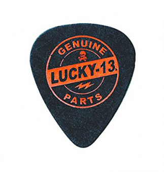 L07R.60 Lucky 13 Genuine Parts Медиаторы 36 шт., толщина 0,60мм, Dunlop от магазина Соло в Иркутске