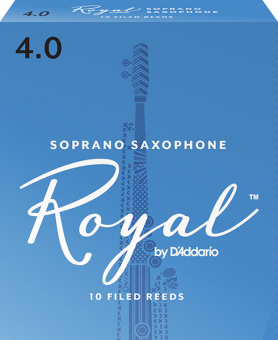 RIB1040 Rico Royal Трости для саксофона сопрано, размер 4.0, 10шт, Rico от магазина Соло в Иркутске
