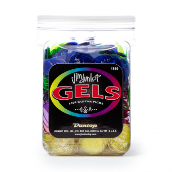 4860 Gels Display Банка медиаторов, 1008шт, 5 толщин, Dunlop от магазина Соло в Иркутске