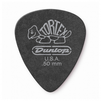 488R.50 Tortex Pitch Black Standard Медиаторы 72шт, толщина 0,50мм, Dunlop от магазина Соло в Иркутске