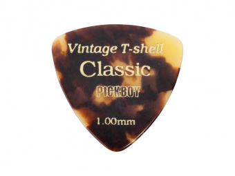 GP-54/100 Celluloid Vintage Classic T-Shell Медиаторы 50шт, толщина 1.0мм, Pickboy от магазина Соло в Иркутске