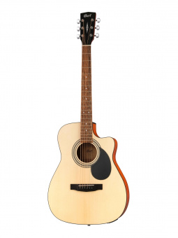 AF515CE-OP Электро-акустическая гитара, с вырезом, натуральный, Cort от магазина Соло в Иркутске