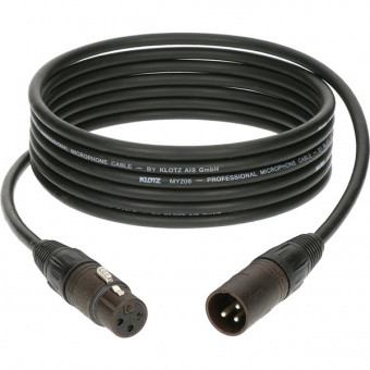 M1FM1K0500 KMK Кабель микрофонный XLR, 5м, Klotz от магазина Соло в Иркутске
