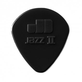 47R2S Jazz II Медиаторы, 24шт, полукруглый кончик, нейлон, черные, Dunlop от магазина Соло в Иркутске