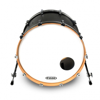 BD20RSW EQ3 Resonant Smooth White Пластик для бас-барабана 20", резонансный, Evans от магазина Соло в Иркутске