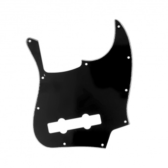 MX1394BK Защитная накладка 5-струнной бас-гитары Jazz Bass, 3 слоя, черная, Musiclily от магазина Соло в Иркутске