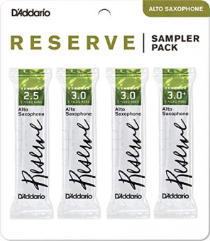 DRS-J25 Reserve Набор тростей для саксофона альт, размер 2.5-3.0+, 4шт, Rico от магазина Соло в Иркутске