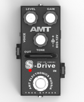 SD-2 S-Drive mini Гитарная педаль перегруза, AMT Electronics от магазина Соло в Иркутске