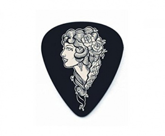 L17R.60 Lucky 13 Voodoo Queen Медиаторы 36 шт., толщина 0,60мм, Dunlop от магазина Соло в Иркутске