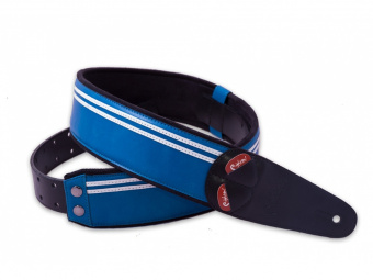 8401070110149 Mojo Race Blue Ремень для гитары, RightOn Straps от магазина Соло в Иркутске